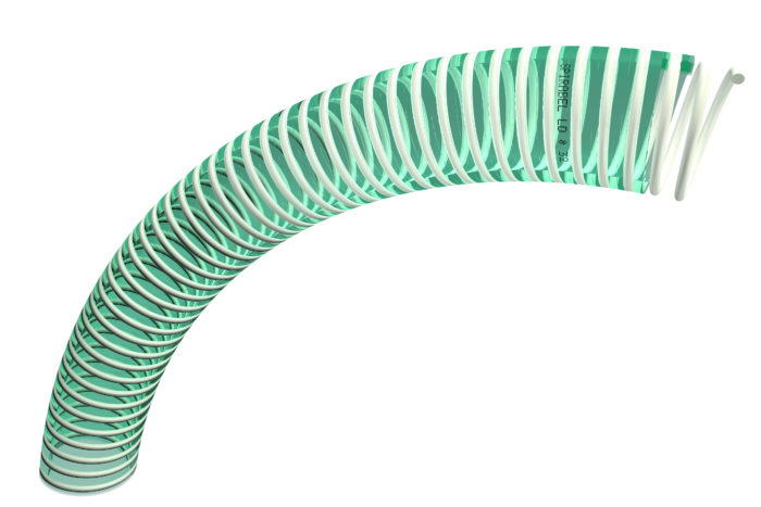 Tuyau Spiralé Ø 50 en PVC plasitifé avec spirale rigide anti-choc